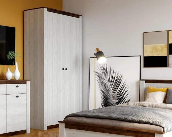 Шкаф двухстворчатый Даллас (MEBG) 