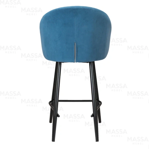 Стул полубарный Зефир велюр (STPR) | Интернет магазин Масса Мебель