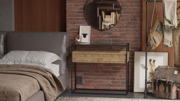 Консоль Эйден дуб вотан (KL) | Интернет магазин Масса Мебель