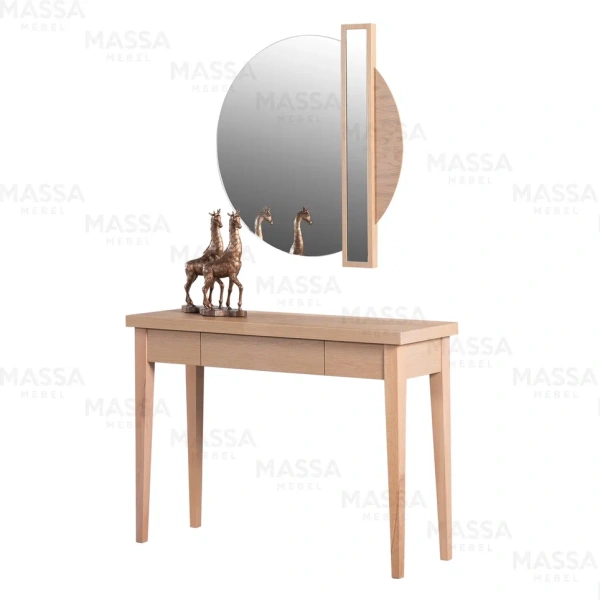 Консоль ROBUS 3430 шпон дуба/массива бука (Турция) | Интернет магазин Масса Мебель