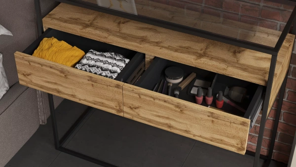 Консоль Эйден дуб вотан (KL) | Интернет магазин Масса Мебель