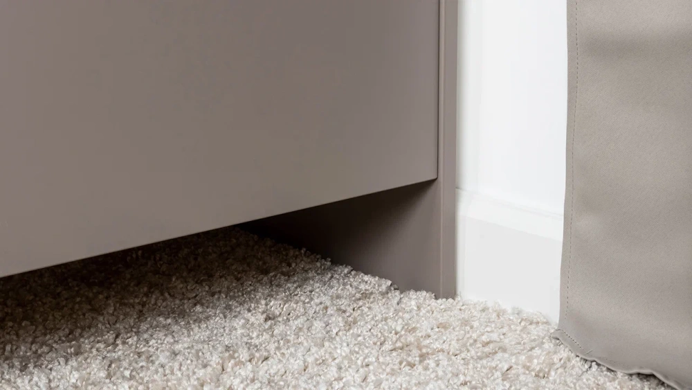 Комплект мебели в спальню Амьен №1 Плэйн/Веллюто Капучино (Mob) 