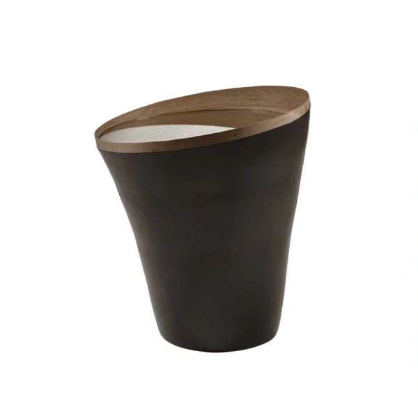 Кофейный столик NAG (шпон дуба/стекло/металл) (MON) | Интернет магазин Масса Мебель