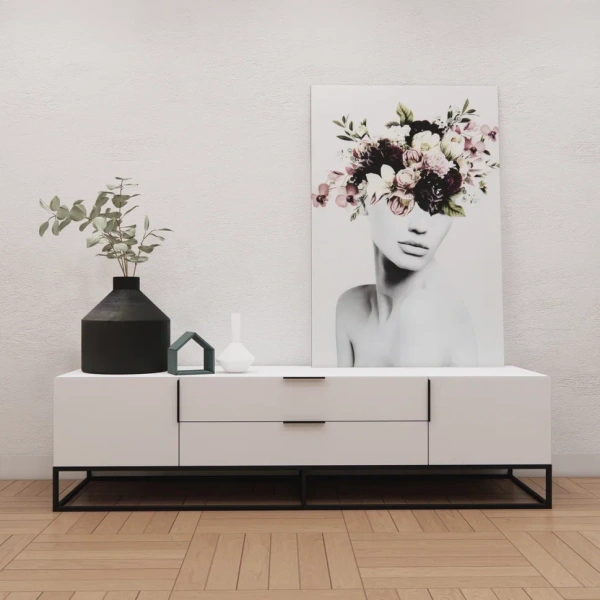 Тумба под ТВ LOFT ART (MM) | Интернет магазин Масса Мебель