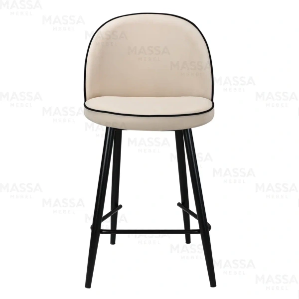 Стул полубарный Чили велюр (STPR) | Интернет магазин Масса Мебель