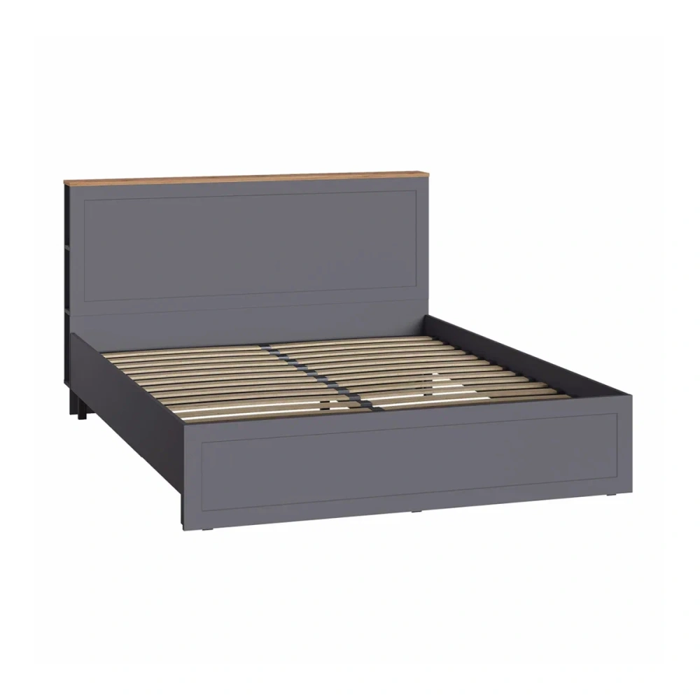 Комплект мебели в спальню Остин №1 Серый Графит/ Дуб Золотой (Mob) 