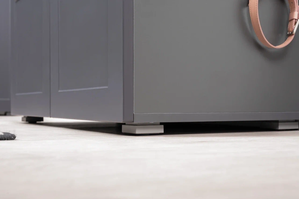 Комплект мебели в прихожую Остин №2 Серый Графит/ Дуб Золотой (Mob) 