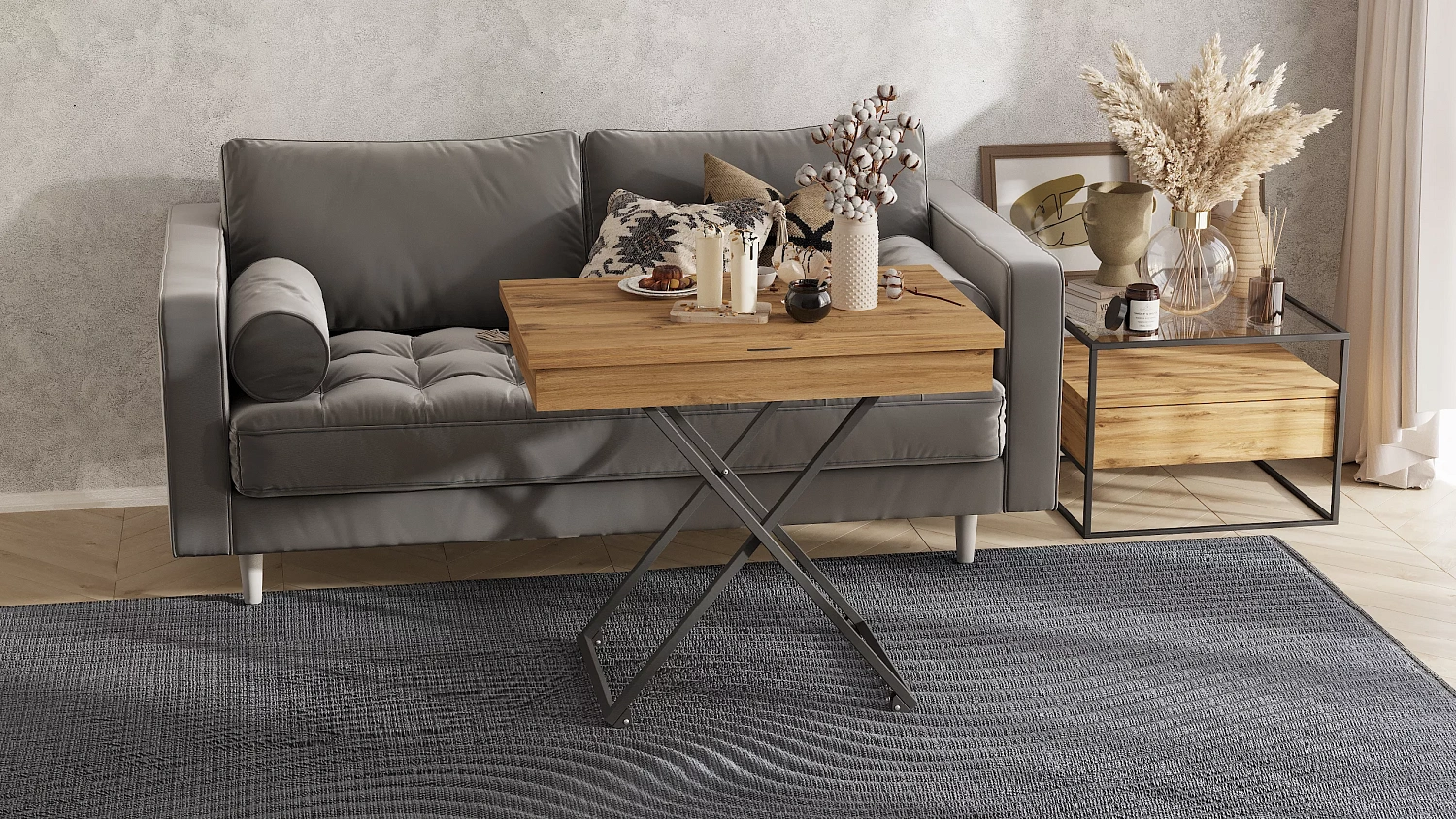 Стол трансформируемый АНДРЭ Loft (KL)