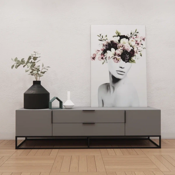 Тумба под ТВ LOFT ART (MM) | Интернет магазин Масса Мебель