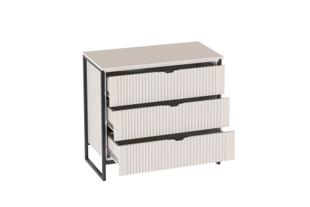 Комод 3 ящика Нора вереск (MEBG)