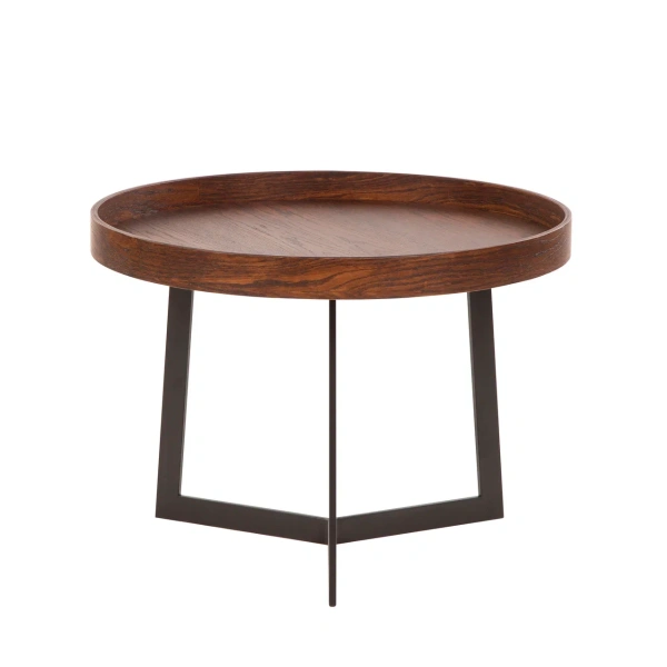 Стол журнальный Орбита-3 шпон, орех американский (GT) 