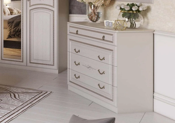 Комод 4 ящика Николь (MEBG) | Интернет магазин Масса Мебель