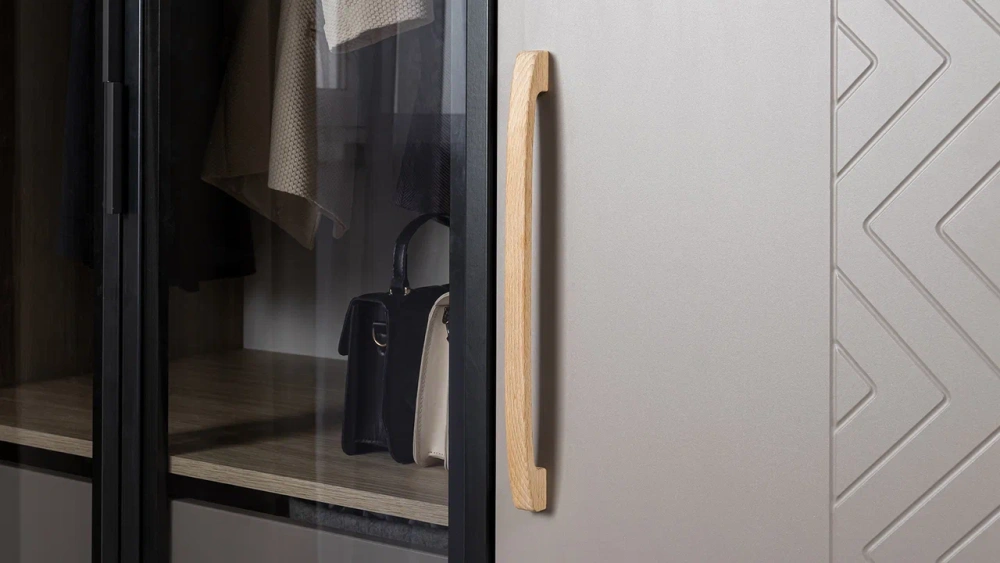 Комплект мебели в спальню Амьен №1 Плэйн/Веллюто Капучино (Mob) 