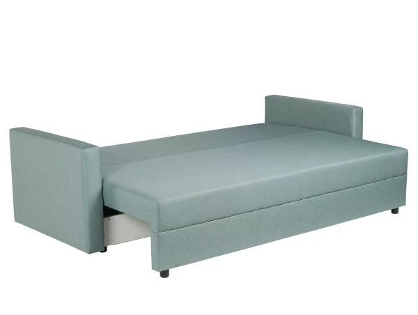 Диван кровать Вало Malmo мятный рогожка (GL) | Интернет магазин Масса Мебель