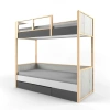Кровать двухъярусная УНИВЕРСАЛЬНАЯ с  фальшпанелью коллекция НьюТон Грэй (POP)