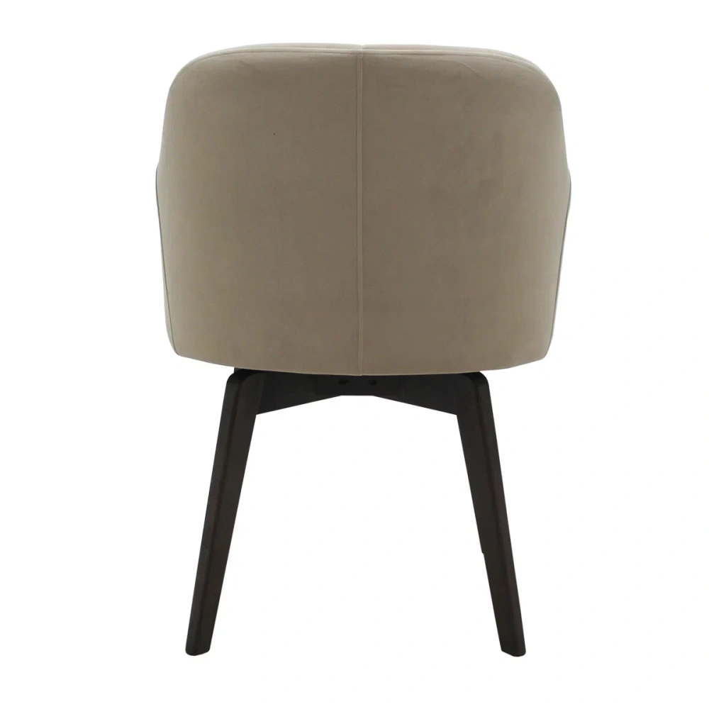 Стул мягкий c поворотным механизмом Rot MOLLI AL дуб олово/велюр (VIS) | Интернет магазин Масса Мебель