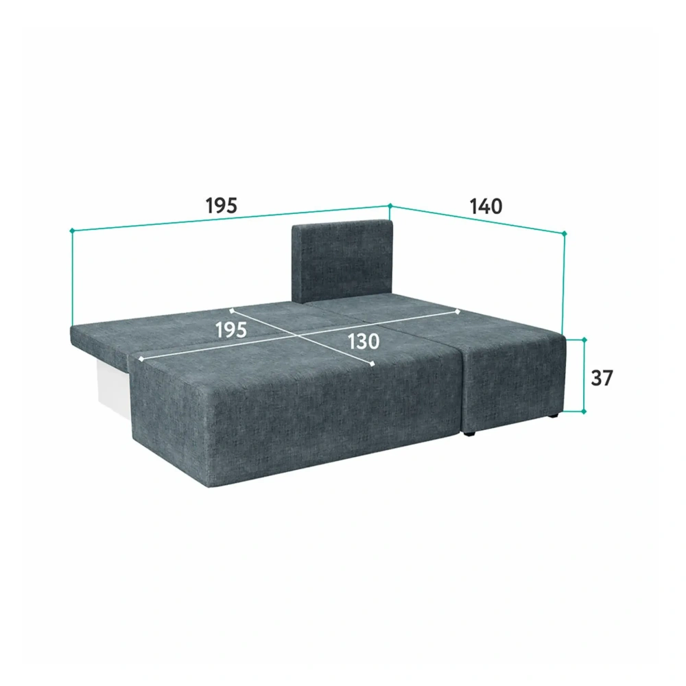 Диван угловой Каир рогожка (DO) | Интернет магазин Масса Мебель