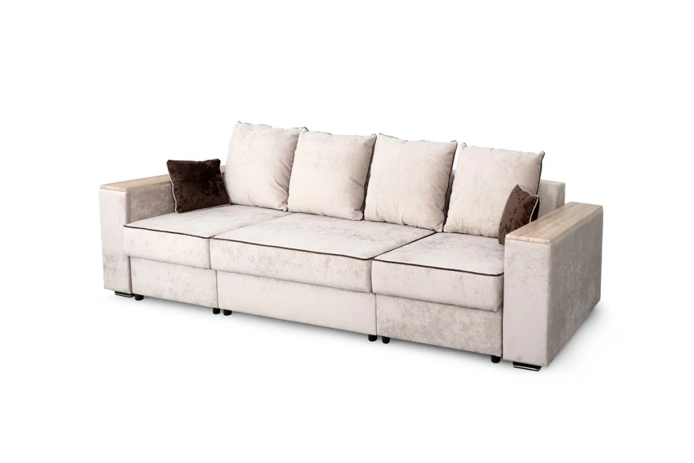 Диван-кровать Бостон 2400 с функциональными подлокотниками (MEBG) | Интернет магазин Масса Мебель