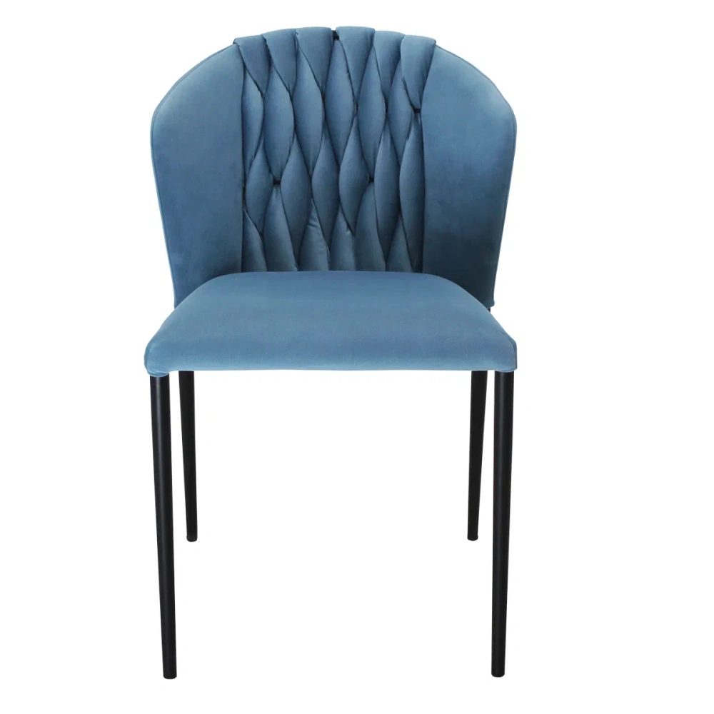 Стул мягкий Кьяра металл/микровелюр (VIS) | Интернет магазин Масса Мебель