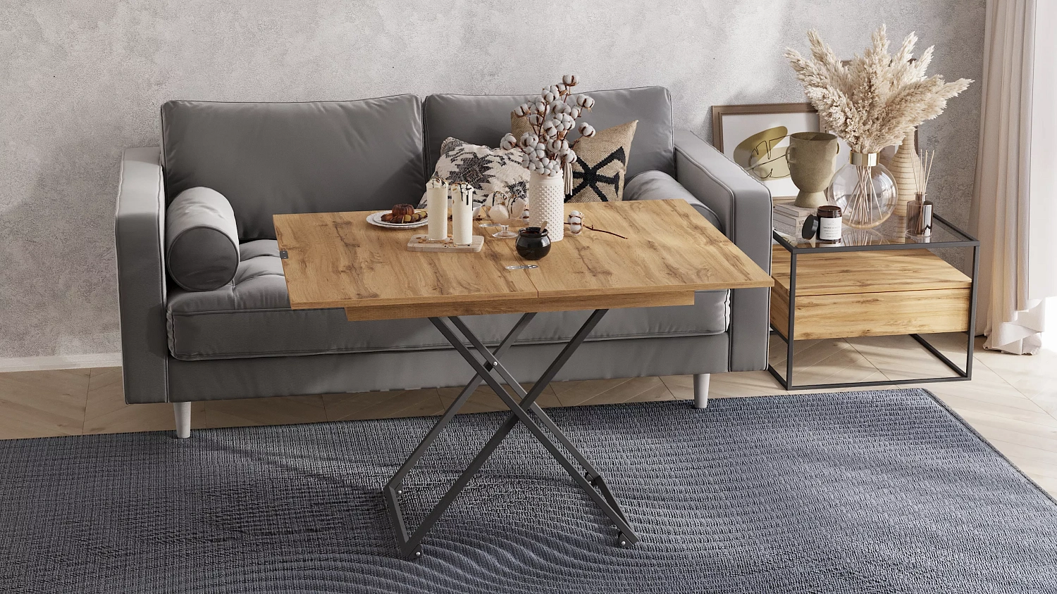 Стол трансформируемый АНДРЭ Loft (KL)