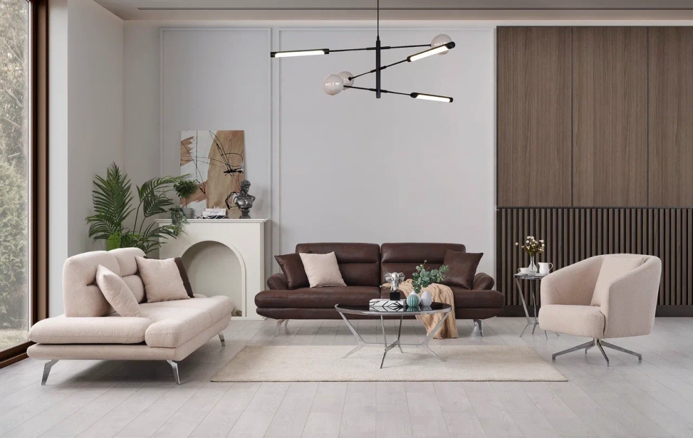 Диван прямой Fly 3 Seather (Турция) | Интернет магазин Масса Мебель