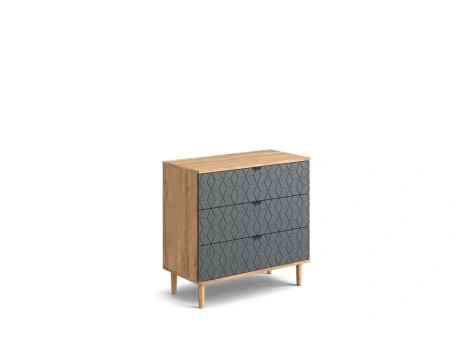 Комод 3 ящика Денвер (MEBG) | Интернет магазин Масса Мебель