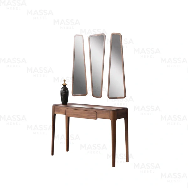 Зеркало настенное SOFT 1510 в раме из ореха (Турция)  