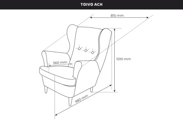 Кресло для отдыха Вало рогожка желтый (GL) - интернет магазин Масса Мебель